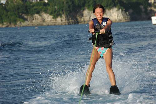 Water sports in the Calanques